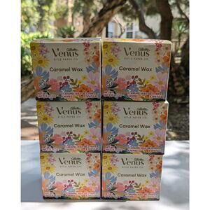 Gillette Venus Rifle Paper Caramel Wax BUNDLE 6 TOTAL NEW $125+ Discontinued HTF